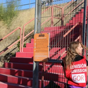 Tribuna Roja Circuito Cheste