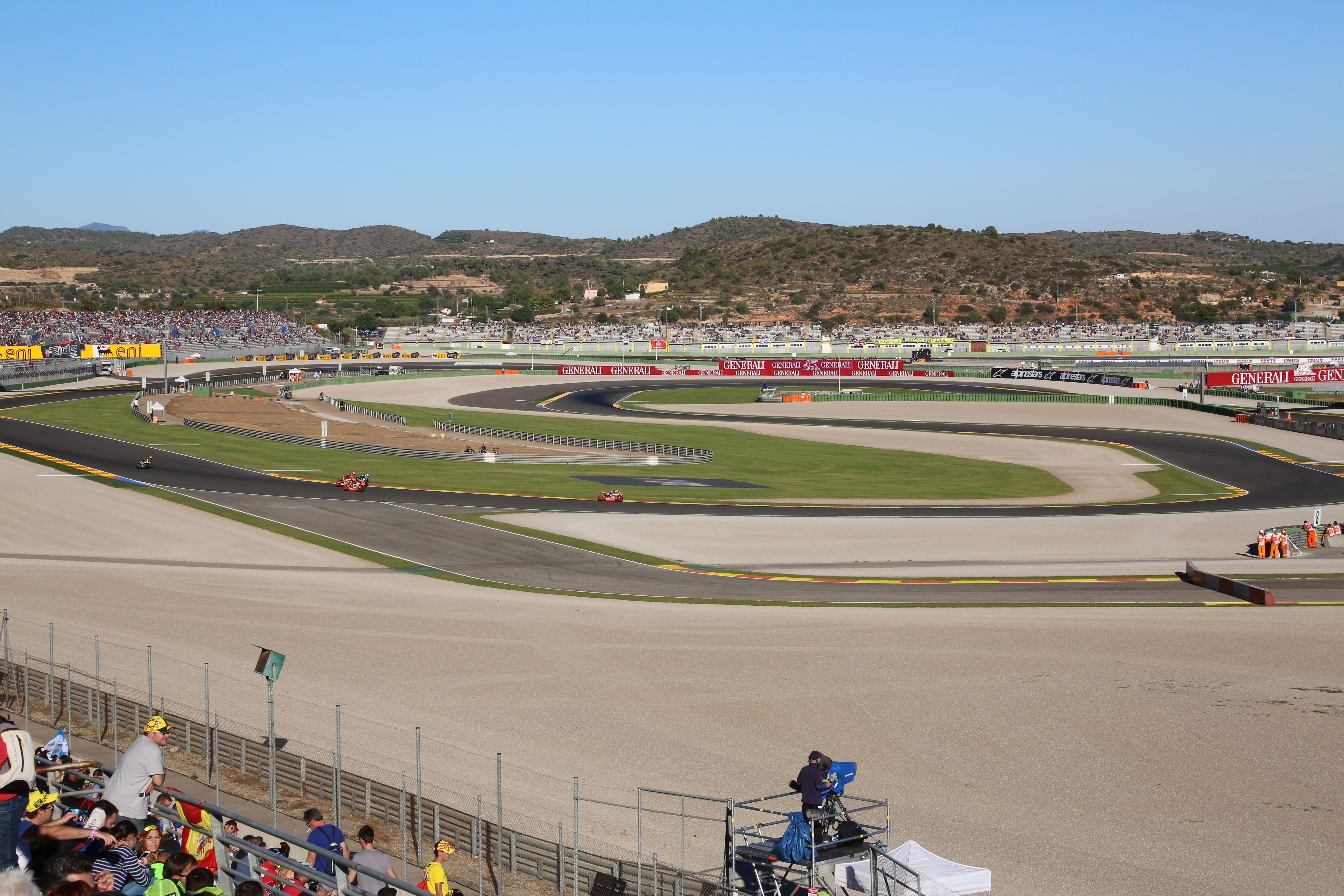 Entrada Tribuna Roja Moto GP Valencia