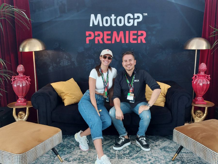 MotoGP Premier Valencia- Visita de Jorge Lorenzo