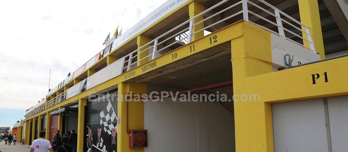 Entrada Tribuna Amarilla Circuit Valencia