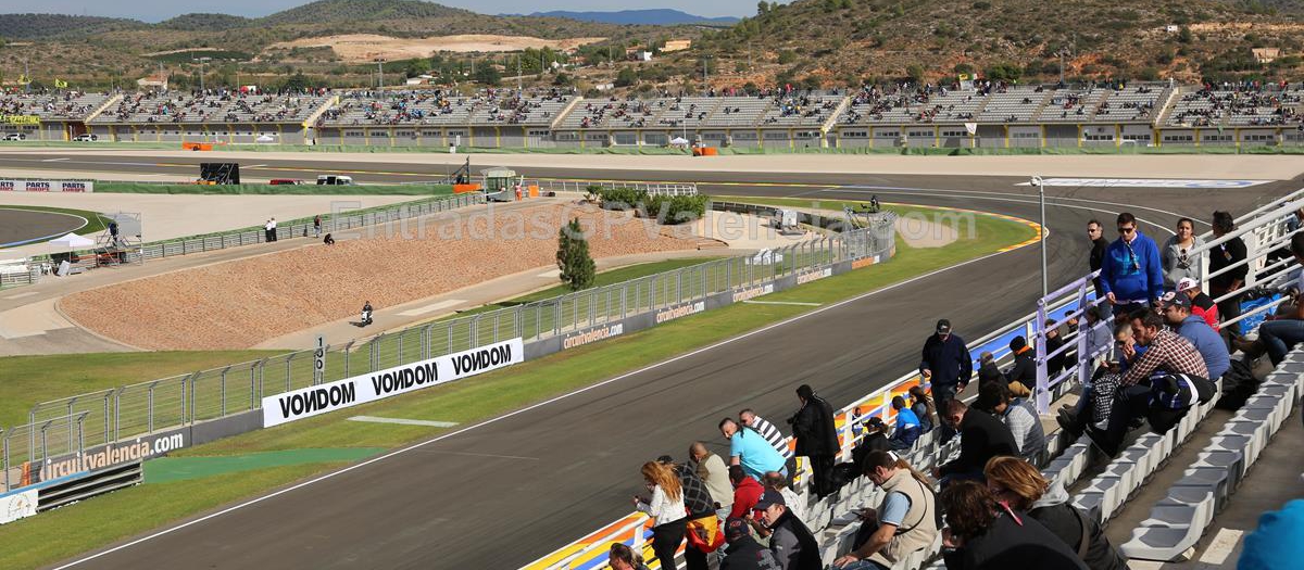 Vistas desde la Tribuna Boxes