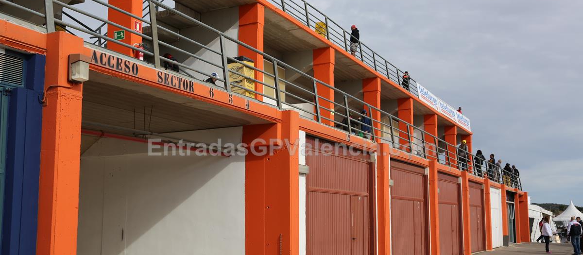 Entrada Tribuna Naranja Circuit Valencia